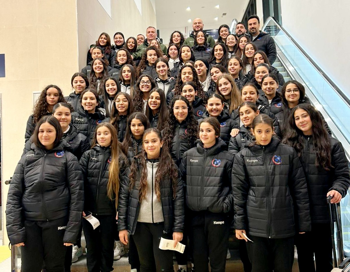 Ceuta compite con tres selecciones femeninas en el CESA de balonmano 2026