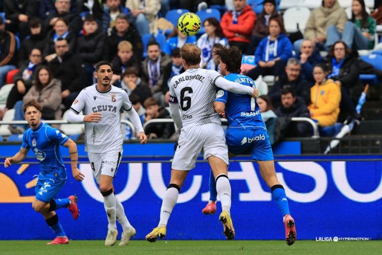 Lee más sobre el artículo Duelo de altura en 'prime time' entre Ceuta y Deportivo en el 'Murube'